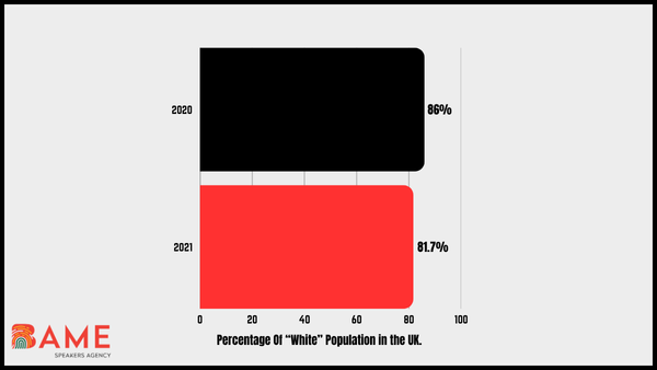 Top BAME Statistics You Should Know. Percentage White population